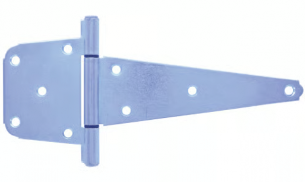 FG-HVY T-HINGE 4X4 8" ZN