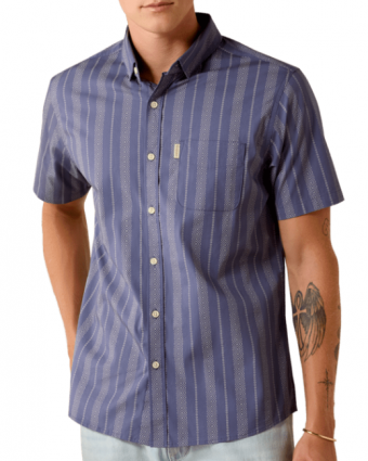 MNS MADDOX MODERN SHIRT BLUE