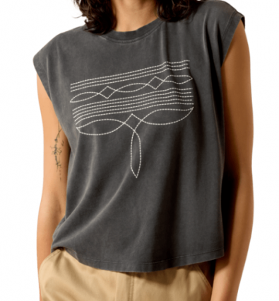 WMS DALLAS CROPPED TEE