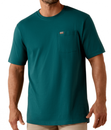 MNS REBAR CS POCKET TEE BLUE