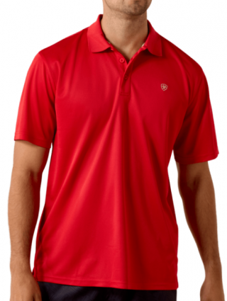 MNS TEK POLO SCARLET