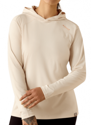 WMS REBAR SUNBLOCK HOOD TEE PINK