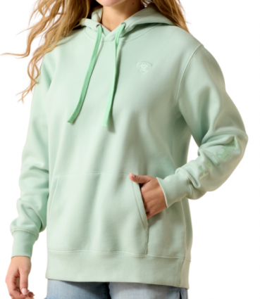 WMS ARIAT LOGO 2.0 HOODIE GREEN
