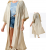 WMS BELLA DUSTER TWILL STRIPE