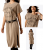 WMS BANDITO DRESS TAUPE