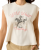 WMS WILD WEST CROPPED TEE
