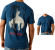 MNS ARIAT FLAG BRONCO TEE
