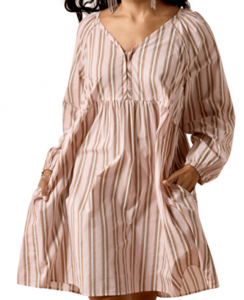 WMS OLIVIA DRESS STRIPE