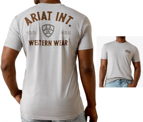 MNS ARIAT OUTLINE SHOP TEE