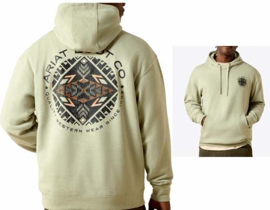 MNS ARIAT SW SUNSET FADE HOODIE