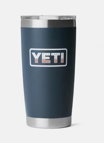 Rambler 20 oz Tumbler MS Navy/BD