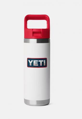 Rmblr 18oz C Strw Btl WHT/RRD/BD