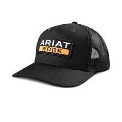 ARIAT WORK CAP AW PATCH BLACK