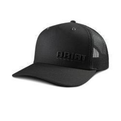 ARIAT WORK CAP EMBROIDERED BLACK