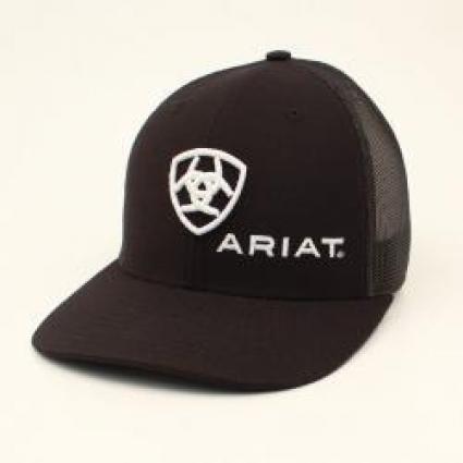 ARIAT FLX CAP LEATHER PATCH GREY