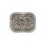 BR FLORAL FILIGREE BELT BUCKLE