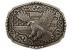NOCONA AM FLAG EAGLE BELT BUCKLE