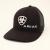 ARIAT FLX CAP LEATHER PATCH GREY