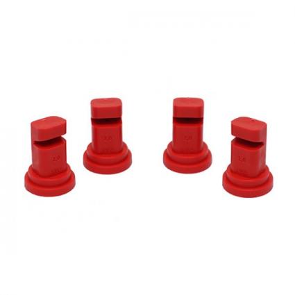NOZZLE DEFLECT 2.0 RED 4PK
