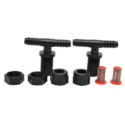 TEE NOZZLE BODY KIT 1/2" 2PK