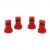 NOZZLE DEFLECT 2.0 RED 4PK
