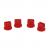 SPRAY TIP 80 NYLON RED 4PK