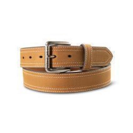 M ARIAT WORK BELT DBL STITCH BRN