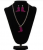SS GLITTERY BOOT SET HOT PINK