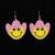 SS SMILEY FACE COWGIRL EARRINGS