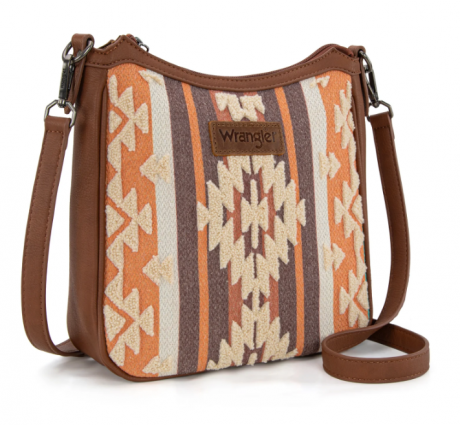 WRANGLER SHERPA AZTEC XBODY BRN