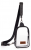 WRANGLER CLEAR SLING BAG BLACK