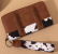 WRANGLER COW PRINT WLT BROWN