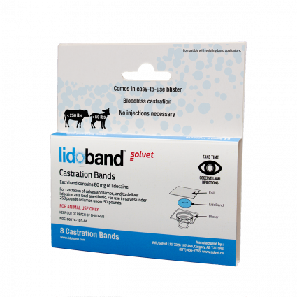 LIDOBAND CASTRATION BANDS 8PK