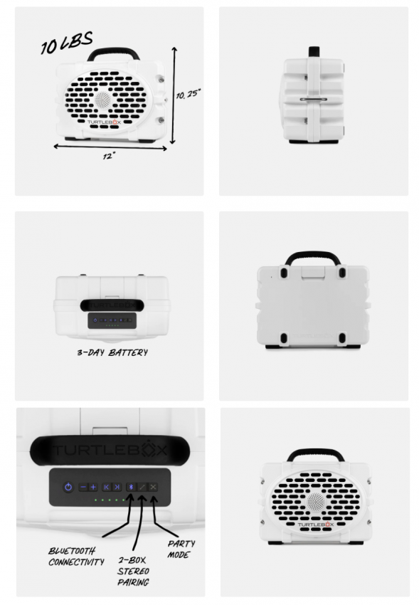 Turtlebox Original - White