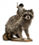 RACCOON W/ SQUIRREL RIDER RODEO