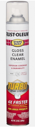 GLOSS CLEAR TURBO SPRAY 24OZ