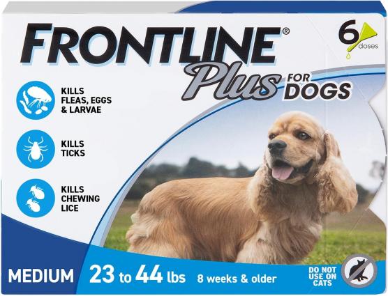 6PK K9 FRONTLINE PLUS  23-44#