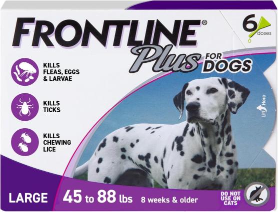 6PK K9 FRONTLINE PLUS  45-88#