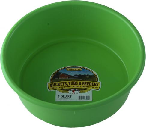 5QT PLASTIC BUCKET GREEN