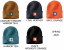 M Knit Rubber Patch Beanie