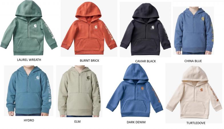 Half-Zip Logo Sweatshirt