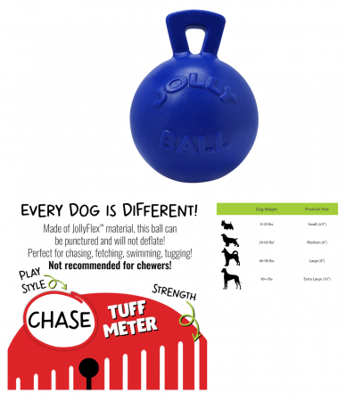 10" JOLLY HORSE BALL BLUE