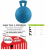 10" JOLLY HORSE BALL OCEAN BLUE
