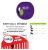 8" JOLLY TEASER BALL PURPLE