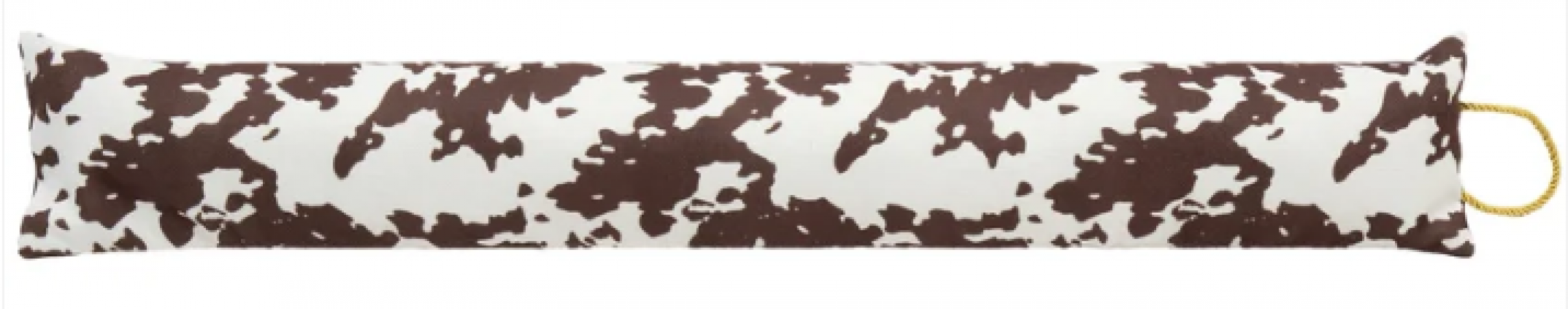 COWHIDE DOOR DRAFT STOPPER