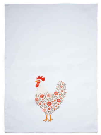 WRANGLER ROOSTER TEA TOWEL