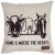 HOME IS WHERE THE HERD IS PILLOW