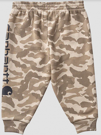Fleece Camo Logo Sweatpant