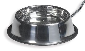 HEATED SS PET BOWL (50WATTS) 1GL