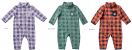 Zip-Front Fleece Print Coverall